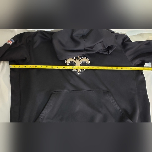 Nike, NFL New Orleans Saints hoodie. XXL, EUC - Picture 10 of 12